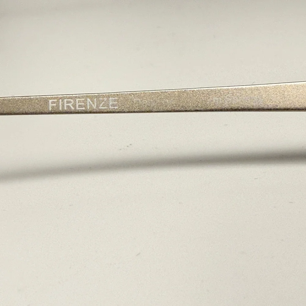 Firenze Arctic Eyeglasses Mat Purple‎ Mat Silver 49-18-145 Half Rim Frames